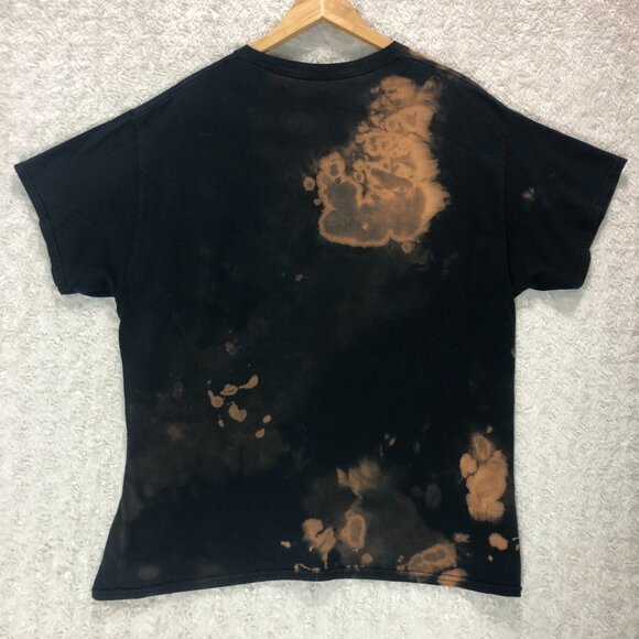 XXXTentacion Graphic T-Shirt Bleach Dye Short Sleeve Top Size XL - Picture 3 of 3